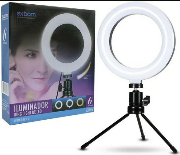 Oferta!!! Ring Light Led 16cm (tripe mesa)