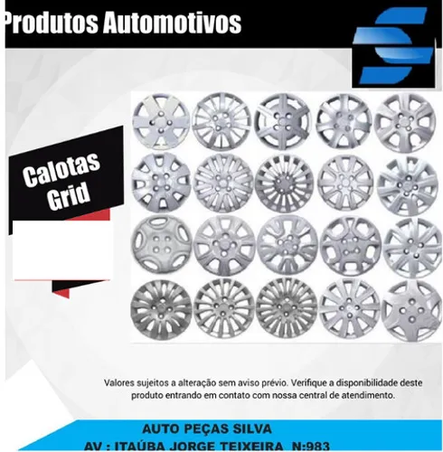 Promoção Jogo de calota Aro 13 e 14 mhsdb cqtlk dsds