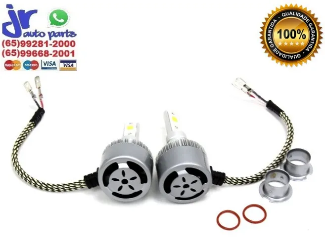 H3 - Kit Lâmpada Ultra LED Headlight H3 6000K 12V 24V