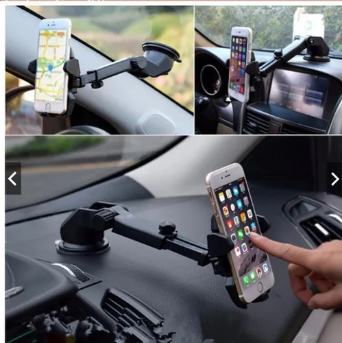 Suporte Celular One Touch Car Mount Long Neck Pára-brisa Painel - Para Brisa
