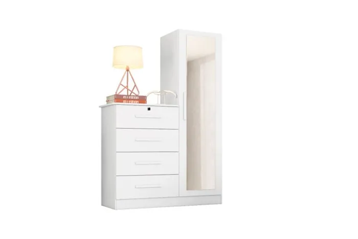 Quarto cômoda roupeiro camiseiro