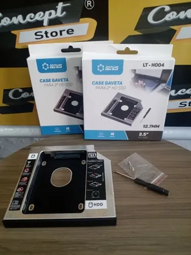 Case Gaveta Para HD SSD 2'5" (NOVO)