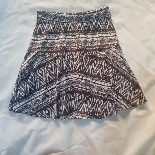 Saia curta estampada