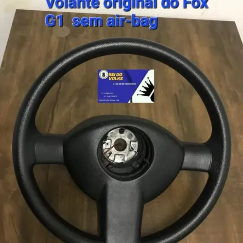 Volante original do Fox G1 sem air-bag 
