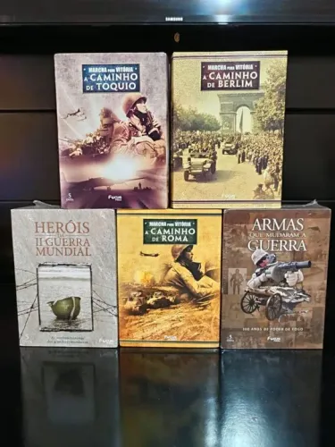 Coleção dvd segunda guerra mundial ww2