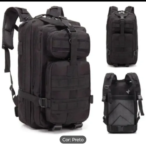 Mochila Masculina Tática Impermeável 30L