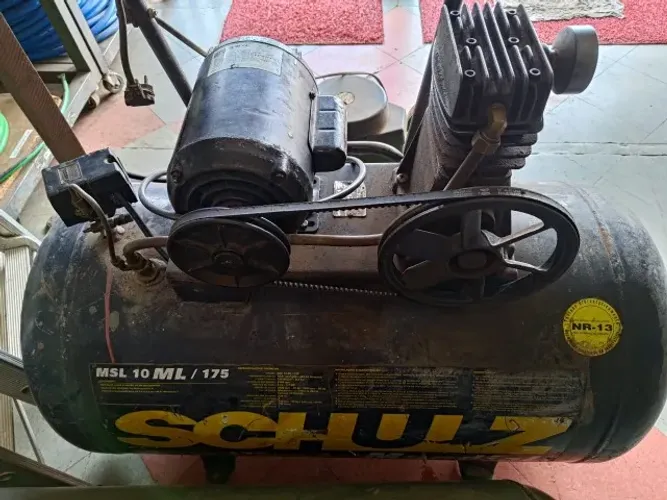 COMPRESSOR DE AR SCHULZ 10/175 LITROS  GARANTIA 90 DIAS 