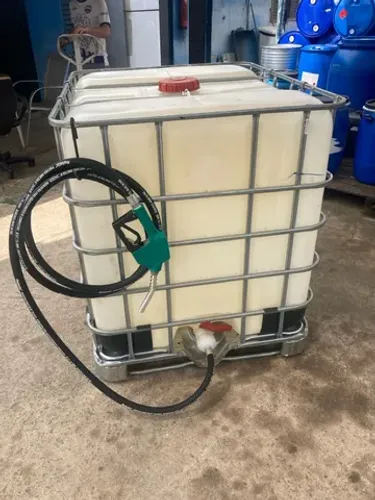 Tanque IBC 1000 lt para combustível 