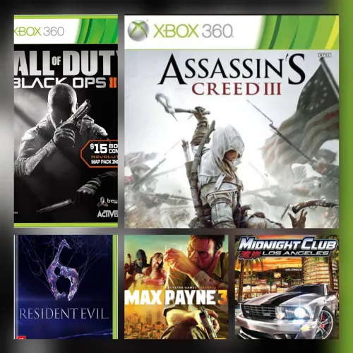 Jogos Xbox 360 travado e destravado 