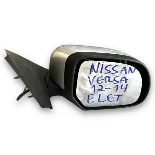 Retrovisor Direito Versa 2011/2014 Elétrico Original Usado