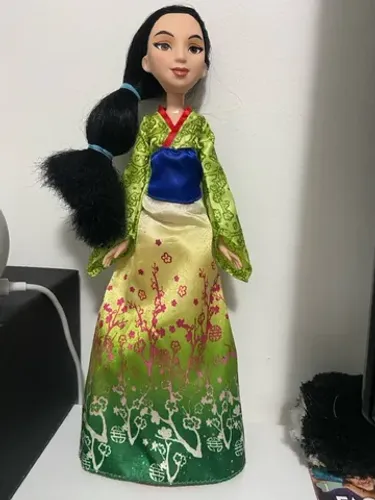 Boneca Mulan - Princesas da Disney