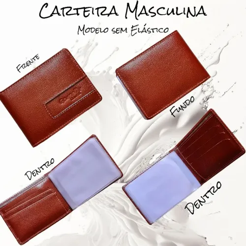 Carteira Masculina com Elástico