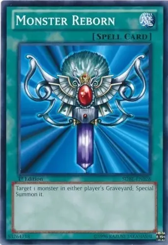 Yugioh!!! Monster Reborn Sdbe-pt028 Common - Saga Of Blue-ey