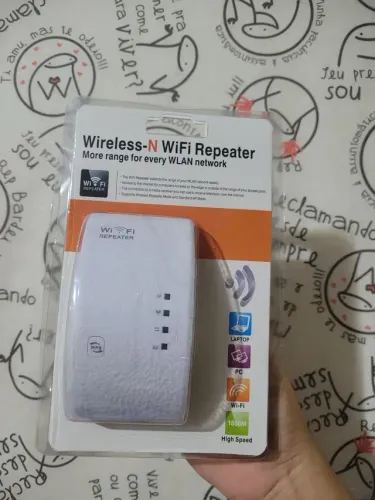 Repetidor Wifi Aumente sinal wifi 