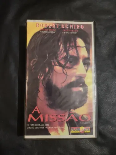 Filme a missão Robert de Niro raro antigo em VHS 