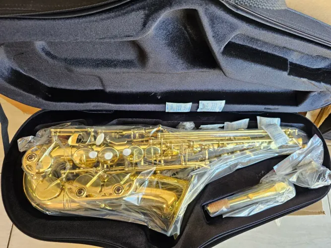 Sax alto mib harmonic (novo) 12 vezes sem juros