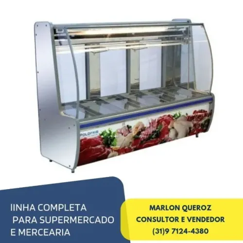 Balcão de Açougue 2M Polo Frio 220v