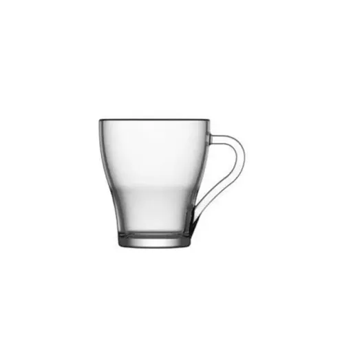 Jogo Com 6 Canecas De Vidro 265 Ml Roma Monaliza