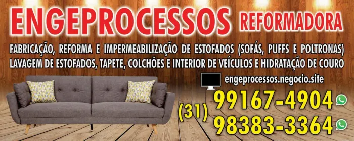 Reforma de sofá, cadeiras ,poltronas.
