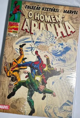 Coleção Histórica Marvel - Homem-Aranha - Volume 07 - Panini Comics - lacrada
