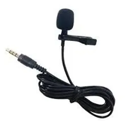 Microfone lapela com fio Entrega gratuita