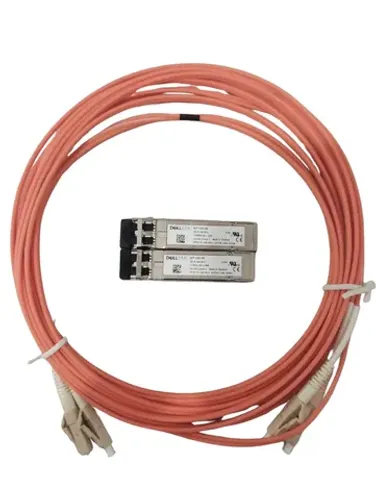 02 sfp 10GB multimodo dell + cordão multimodo LC/LC 5MTS