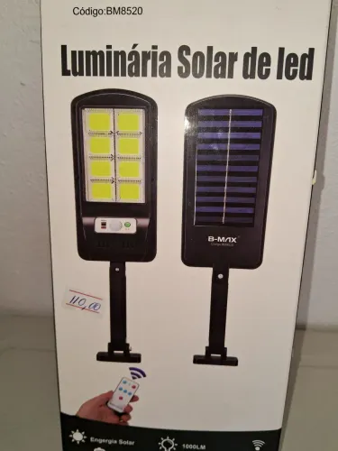Luminária Solar Led