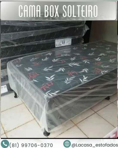 Cama box SOLTEIRO