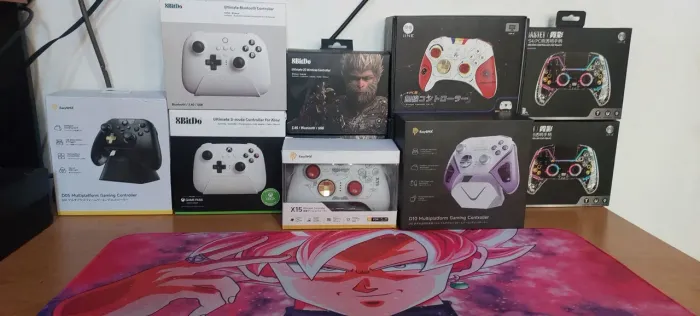 Controles de videogame diversos - Novos de alta qualidade