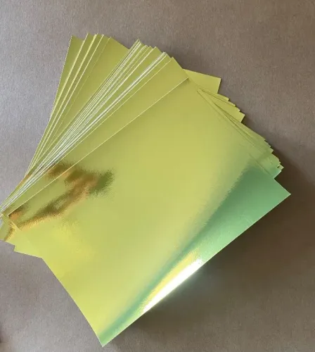 132 unidades de Papel lamicote cores variadas