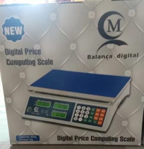 Balança Digital para Comércio - Preço e Peso