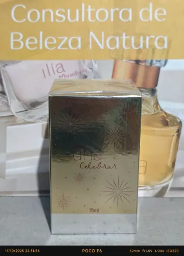 Lançamento Deo Parfum Feminino Una Celebrar