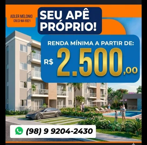 ? Últimas Unidades! Saia do Aluguel com Renda de R$ 2.500 reais - Chame no Whats!