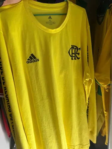 Camisa Flamengo Adidas manga comprida 