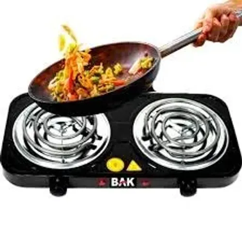 Fogão Fogareiro Elétrico 2 Bocas Portátil 2000w 110v