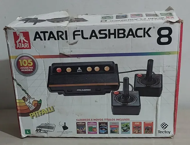 VIDEO GAME ATARI FLASHBACK 8 - 105 jogos - NOVO