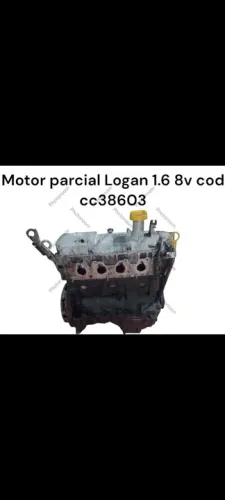 Motor Parcial Logan 1.6 8v cod cc38603