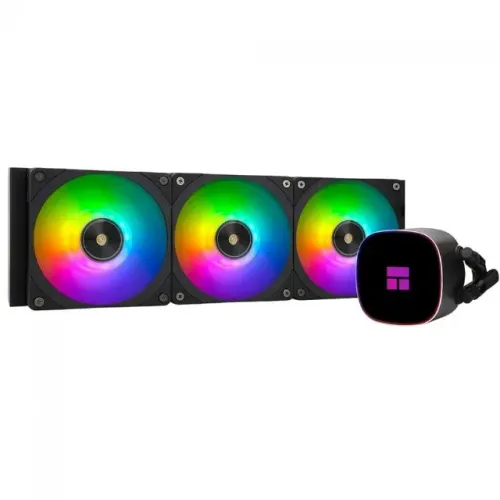 Water Cooler 360mm Thermalright Frozen Horizon 360 Black Argb, AMD e Intel, Preto - TL-B12