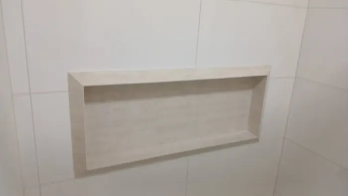 Nicho para banheiro em porcelanato