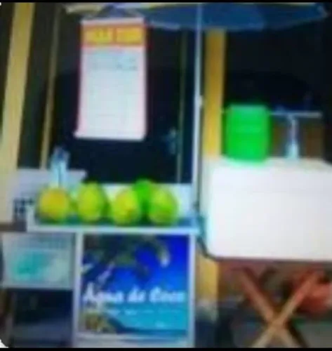 Carrinho de Agua de côco personalizado
