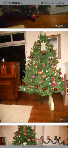 Árvore de Natal 2.20 altura