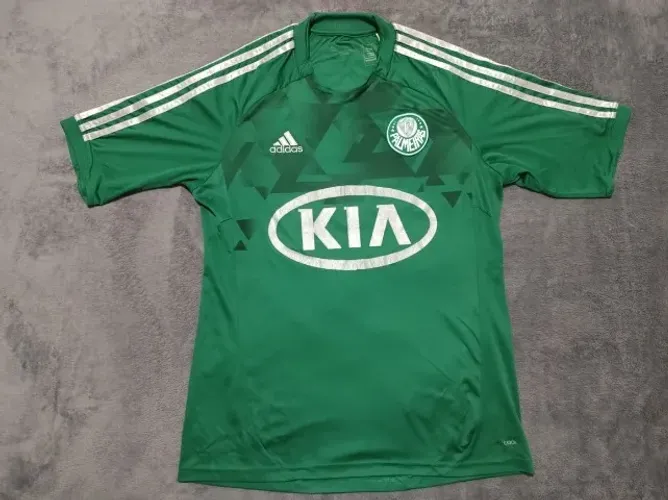 Camisa Oficial Palmeiras Adidas Kia, #10, tamanho P (50x74cm).