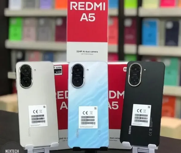 Redmi A5 8GB RAM / 128GB Memória Super Rápido e Espaçoso Capinha Entregamos 