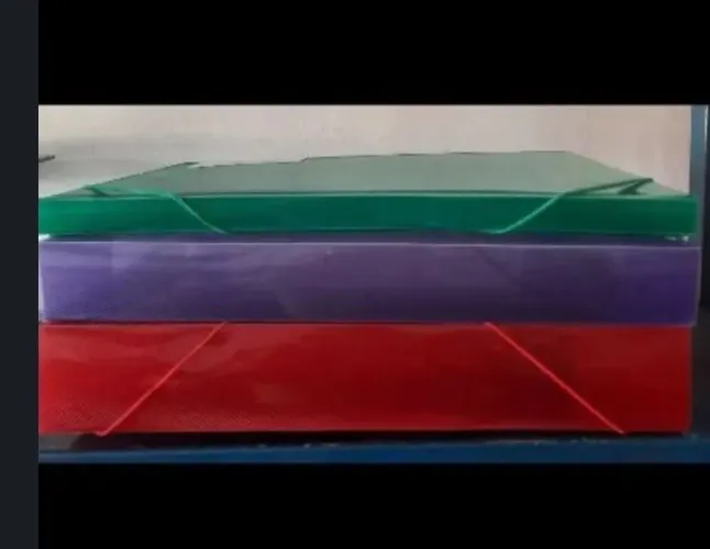 PASTAS PLASTICA,3 TAMANHOS