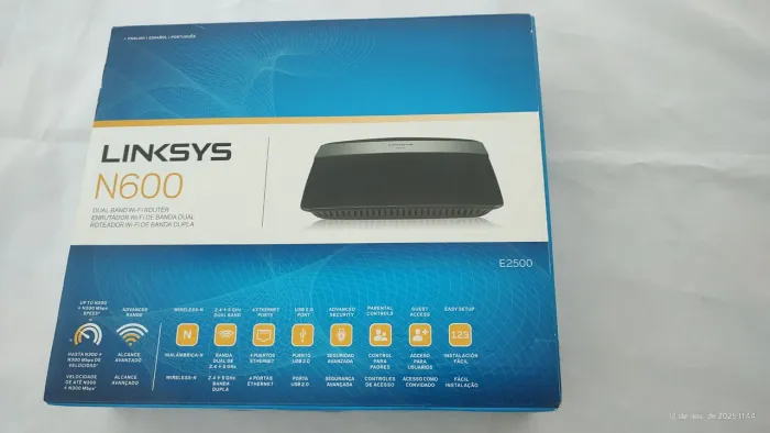 Roteador Linksys N600 dual band