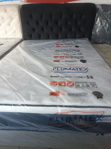Colchão Plumatex Smart Unique Casal e base 