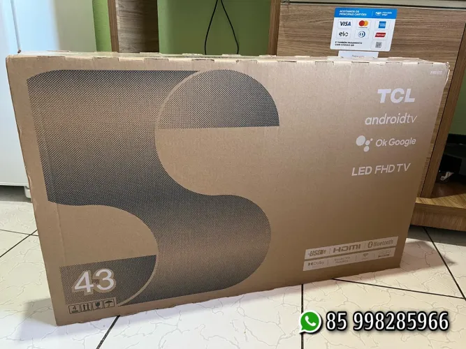 Smart TV TCL Android 43 polegadas Lacrada 