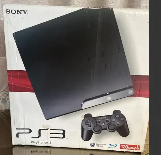 PlayStation 3 (PS3) - Modelo de 120 GB - Pouquíssimo Uso
