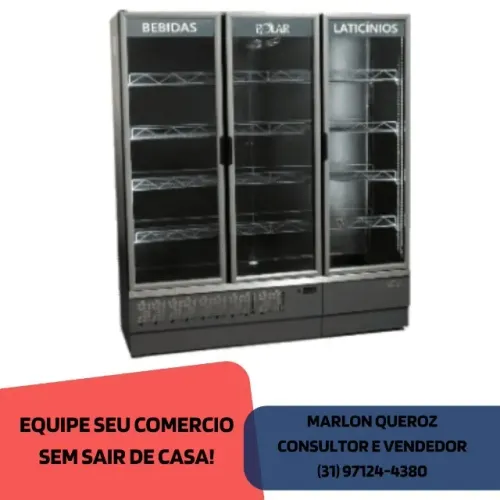 Refrigerador Expositor 3 Portas Polar 220v Novo