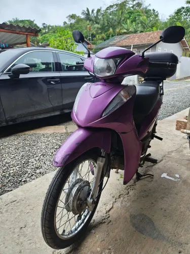 Biz 125 ES Ano 2012 Rosa Partida Elétrica